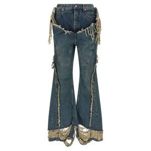 Drkshdw Men's Slivered Bootcut Jeans